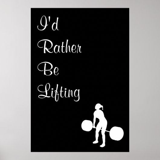 Ich würde eher heben - poster (Vorne)