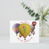 Ich würde eher heiße Luft Ballooning!! Postkarte (Stehend Vorderseite)