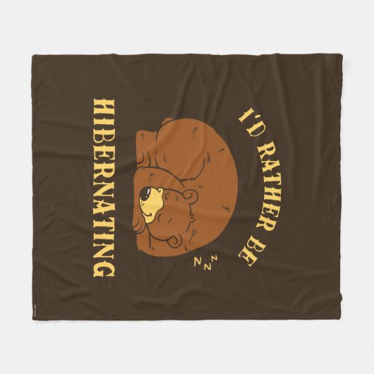 Ich würde eher Hibernating machen Fleecedecke (Vorderseite (Horizontal))