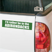 Ich würde eher im Adirondacks sein Autoaufkleber (Auf Lkw)