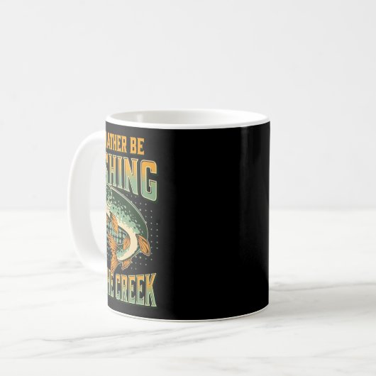 Ich würde eher im Cache-Bach fischen Kaffeetasse (Vorderseite Links)