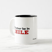 Ich würde eher im Chilen sein Zweifarbige Tasse (Vorderseite Links)