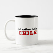 Ich würde eher im Chilen sein Zweifarbige Tasse (Links)
