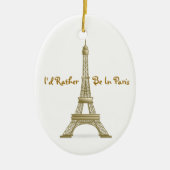 Ich würde eher im Paris-Eiffelturm-Monument sein Keramik Ornament (Vorne)