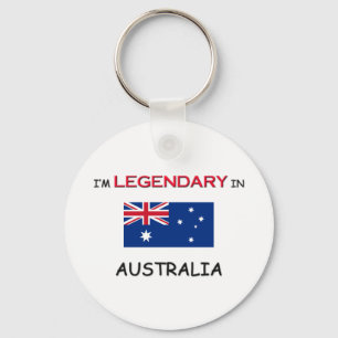 Ich würde eher in AUSTRALIEN sein Schlüsselanhänger