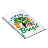 Ich würde eher in Brasilien sein brasilianische Re Notizblock (Rechte Seite)