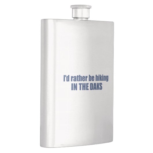 Ich würde eher in den Adirondacks wandern Flachmann (Rechts)