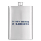 Ich würde eher in den Berkshires wandern Flachmann (Vorderseite)