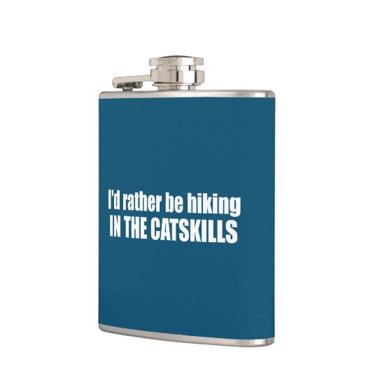 Ich würde eher in den Catskills wandern Flachmann (Links)