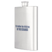 Ich würde eher in den Ozarks wandern Flachmann (Links)