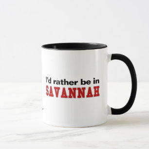 Ich würde eher in der Savanne sein Tasse