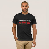 Ich würde eher in Edinburgh sein T-Shirt (Vorne ganz)