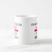 Ich würde eher in Georgia sein Kaffeetasse (Mittel)