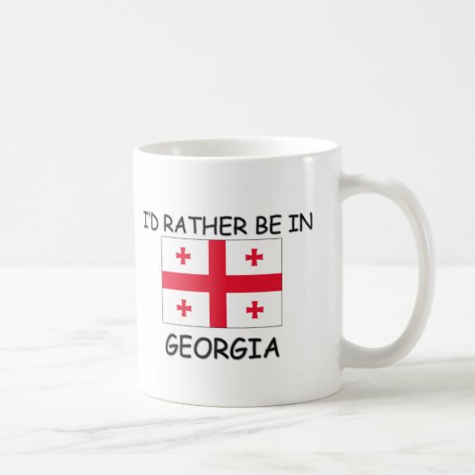 Ich würde eher in Georgia sein Kaffeetasse (Rechts)