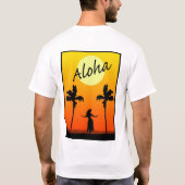 Ich würde eher in Hawaii-T-Shirt sein T-Shirt (Rückseite)