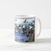 Ich würde eher in Homer Alaska sein Kaffeetasse (VorderseiteRechts)
