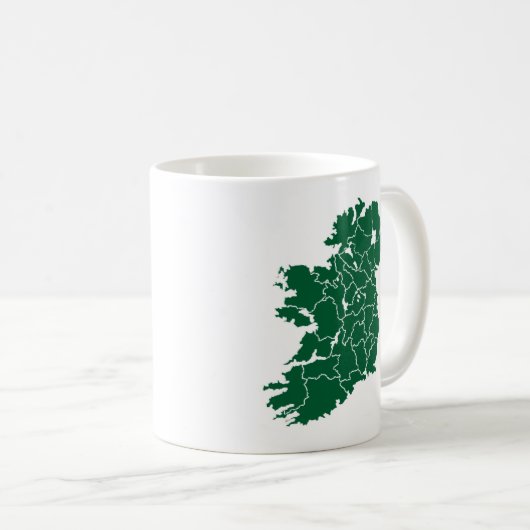 Ich würde eher in Irland sein Kaffeetasse (VorderseiteRechts)
