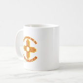 Ich würde eher in Las Cruces sein Kaffeetasse (Vorderseite Links)