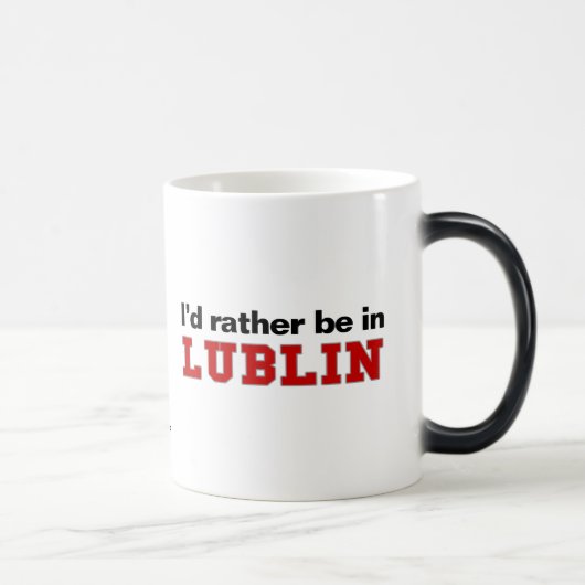 Ich würde eher in Lublin sein Verwandlungstasse (Rechts)