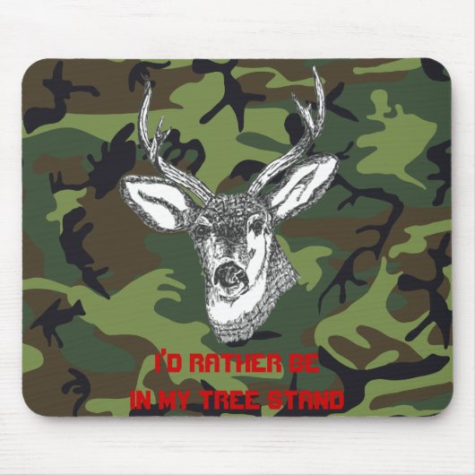 Ich würde eher in meinem Baum-Stand sein Mousepad (Vorne)
