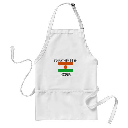 Ich würde eher in Niger sein Schürze (Vorne)