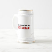 Ich würde eher in Nottingham sein Bierglas (Vorderseite Links)