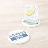 Ich würde eher in Ogden sein Sandstein Untersetzer (Seite)