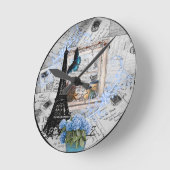 Ich würde eher in Paris-Wanduhr sein Runde Wanduhr (Winkel)