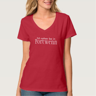 "Ich würde eher in Portwenn" T - Shirt Doc. Marti