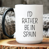 Ich würde eher in Spanien reisen Liebhaber spanisc