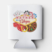 Ich würde eher in Vegas Casino Gambler spielen Dosenkühler (Rückseite)