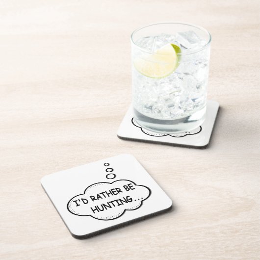 Ich würde eher jagen getränkeuntersetzer (Rechte Seite)