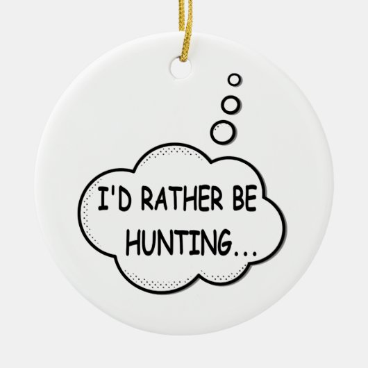Ich würde eher jagen keramik ornament (Vorne)