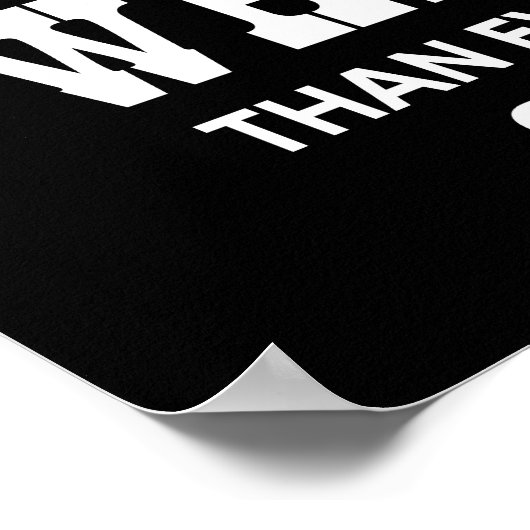 Ich würde eher jemandes Whiskey-Shot sein Poster (Ecke)