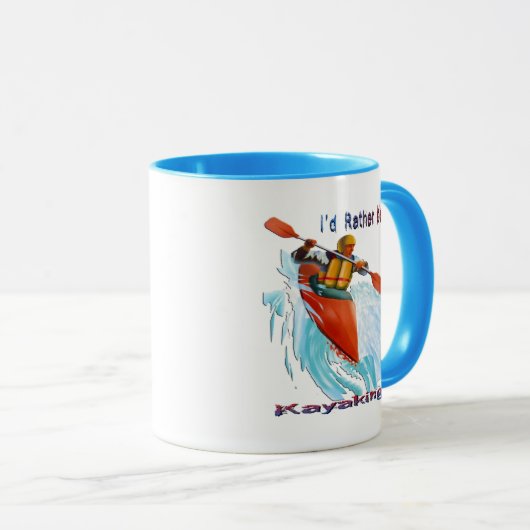 Ich würde eher Kayaking 2 sein Tasse (VorderseiteRechts)
