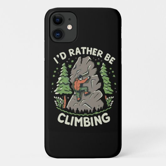 Ich würde eher klettern Case-Mate iPhone hülle (Rückseite)