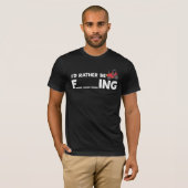Ich würde eher Landwirtschaft betreiben - Funny Ba T-Shirt (Vorne ganz)