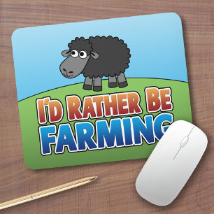 Ich würde eher Landwirtschaft betreiben! (Virtuell Mousepad