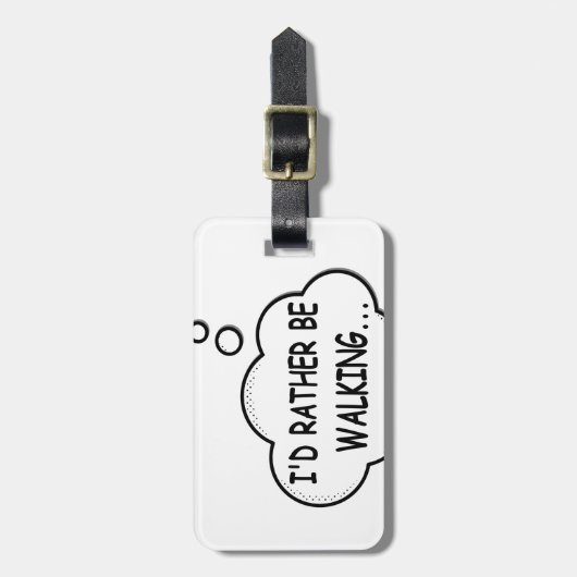 Ich würde eher laufen gepäckanhänger (Vorderseite vertikal)