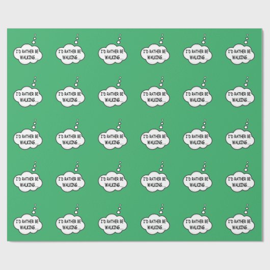 Ich würde eher laufen geschenkpapier (Flach)