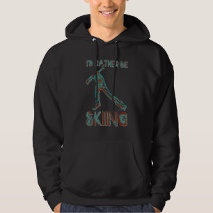 Ich würde eher lustige Skilanglaufskiers entwickel Hoodie