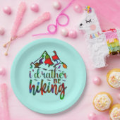 Ich würde eher lustige Wanderer wandern Zitate Pap Pappteller (Party)