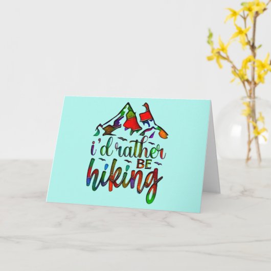 Ich würde eher lustige Wanderer zitieren Karte wan (Gelbe Blume)