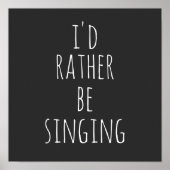 Ich würde eher lustiges Zitat schwarz und weiß sin Poster (Vorne)