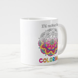 Ich würde eher Mandala JUMBO Tasse färben
