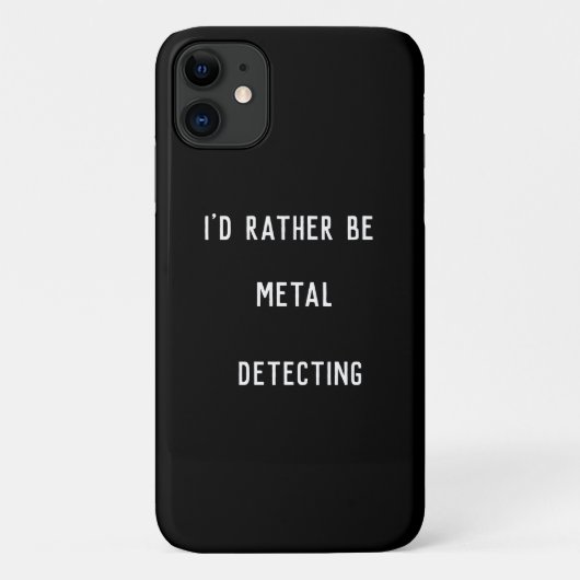 Ich würde eher Metall sein, das iPhone 11 Fall erk Case-Mate iPhone Hülle (Rückseite)
