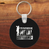 Ich würde eher Metall sein, das Shirt erkennt - Sc Schlüsselanhänger (Vorderseite)