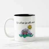 Ich würde eher mit Nonno sein Zweifarbige Tasse (Links)