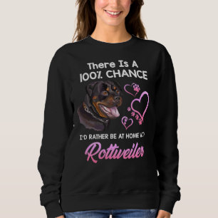 Ich würde eher mit Rottweiler Angepasst auf Zuhaus Sweatshirt