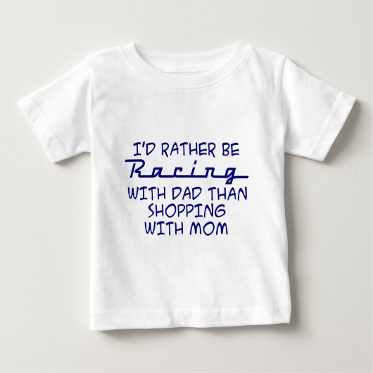 Ich würde eher mit Vater fahren.... Baby T-shirt (Vorderseite)